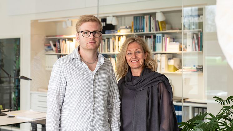 Nini Foyn och Johan Jennergren ny kontorschef respektive gruppchef för Carlstedt Arkitekter i Nyköping