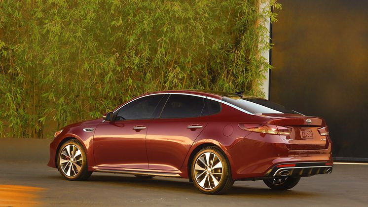 Kia Optima debuterar i New York (USA-specifikation)