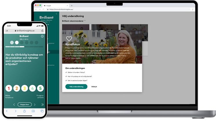 Brilliant Future AB (Publ): Brilliant Future lanserar funktionalitet som mäter kundfokus