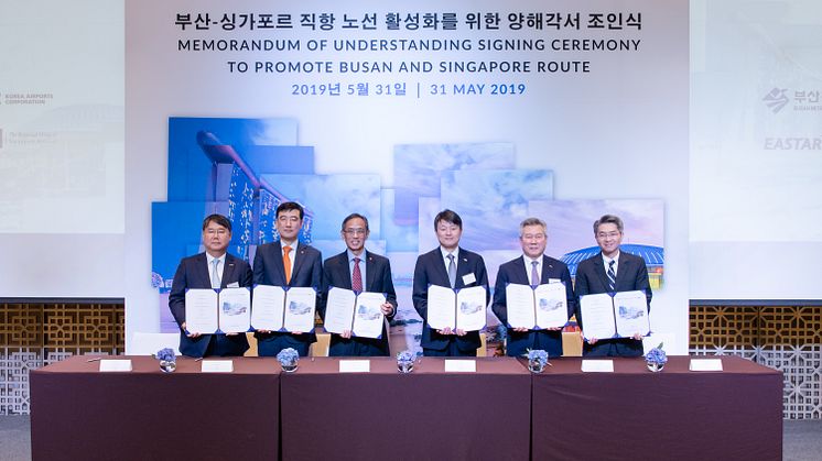 Multi-party partnership paves way for collaboration to promote travel and trade between Singapore and Busan