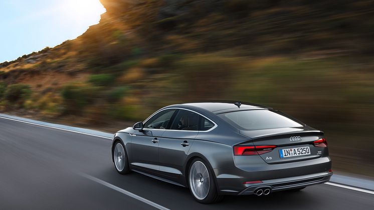 ​Den nye Audi A5 og S5 Sportback – design møder funktionalitet