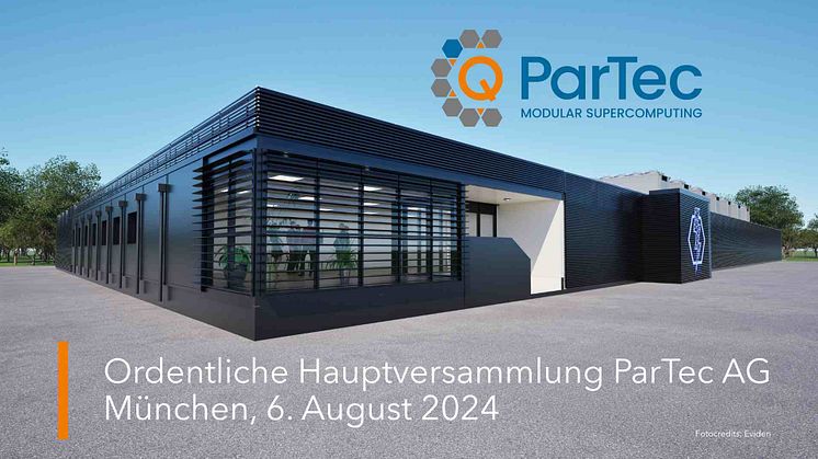 Annual General Meeting of ParTec AG 2024