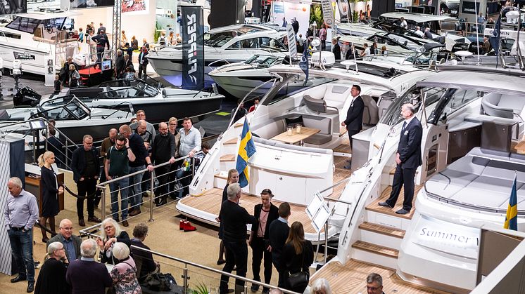 Båtmässan i Göteborg indikerar fortsatt bra båtförsäljning