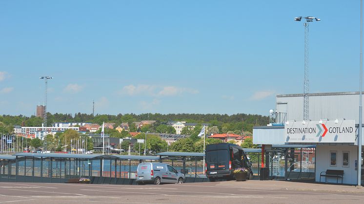 Smålandshamnar Oskarshamn - Först i Sverige med Titan LED mastbelysning