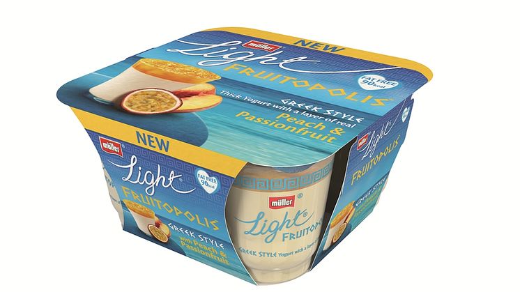 Müllerlight Greek Style Launch New Fruitopolis Range: The Taste Sensation of the Summer!