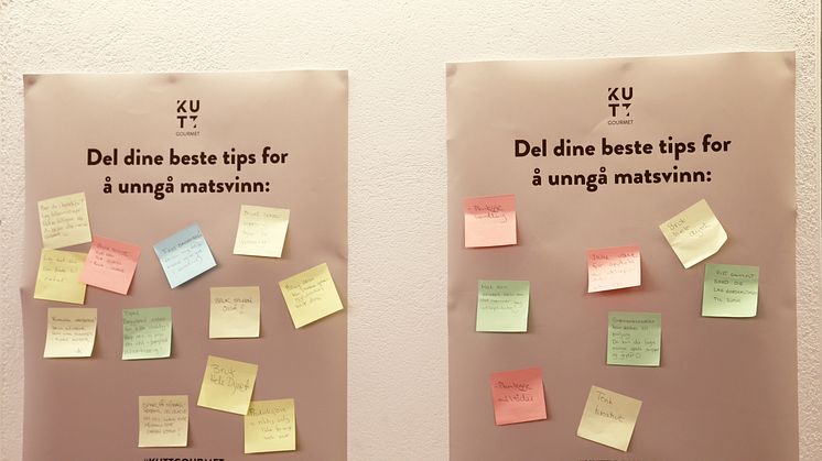 Del dine beste tips for å unngå matsvinn