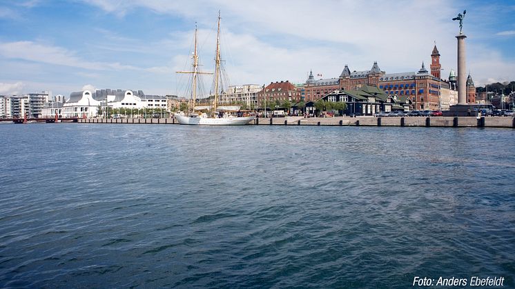 Internationella journalister imponeras av Helsingborg!