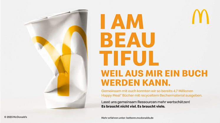 Leere Verpackungen als Werbestars: McDonald’s ruft mit neuer Kampagne zur Ressourcenwertschätzung auf