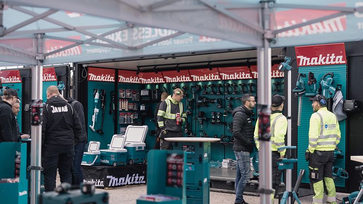 Premiär för Makita road tour hos Bevego