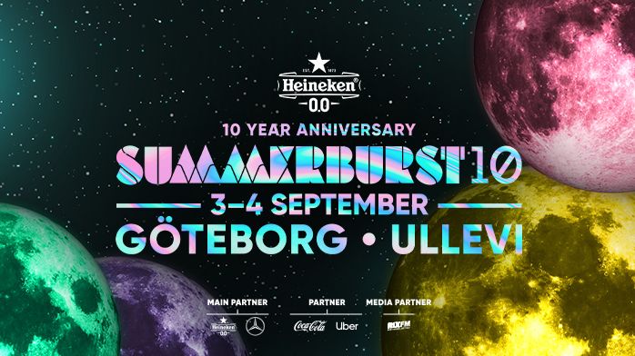 ​SUMMERBURST SATSAR PÅ ATT GENOMFÖRA FESTIVAL I SOMMAR