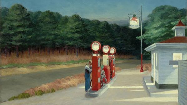 Edward Hopper, Gas, 1940©Heirs of Josephine Hopper : 2019, ProLitteris, Zurich 