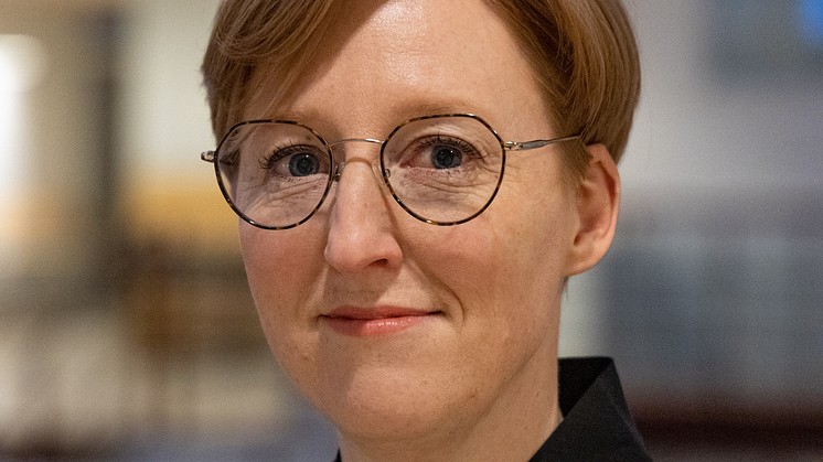 Hanna Ahrenby, doktorand, Institutionen för estetiska ämnen Bild: Mikael Heinonen