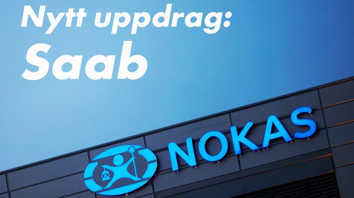 ​Nokas ny säkerhetsleverantör till Saab AB