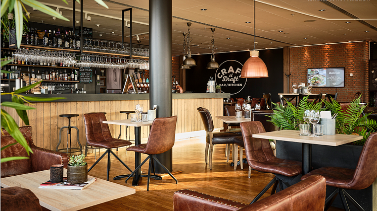 The popular gastropub Craft n´Draft will open at Luleå Airport in spring 2023. Photo: SSP