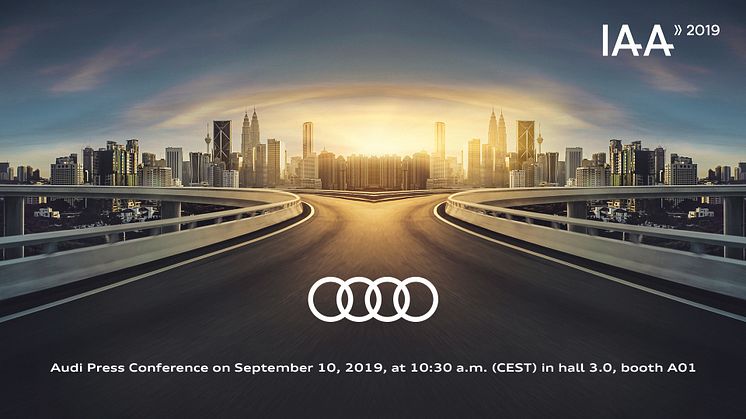 Audi på IAA Frankfurt 2019