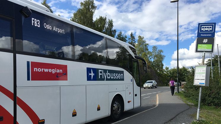 Norwegian Reward inngår samarbeid med Flybussen