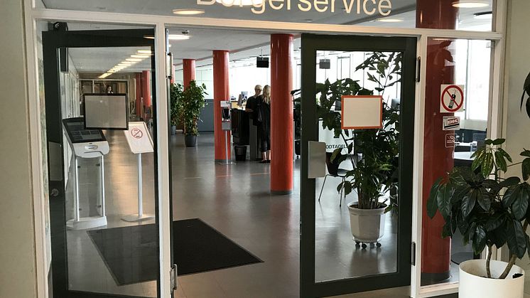 Borgerservice åbner for fysisk fremmøde