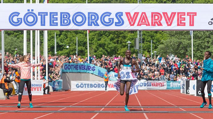 Top class among the elite runners in Göteborgsvarvet Half Marathon