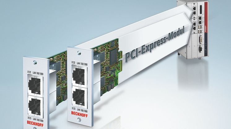 Beckhoff PCIe-moduler – PCI-Express-instickskorten