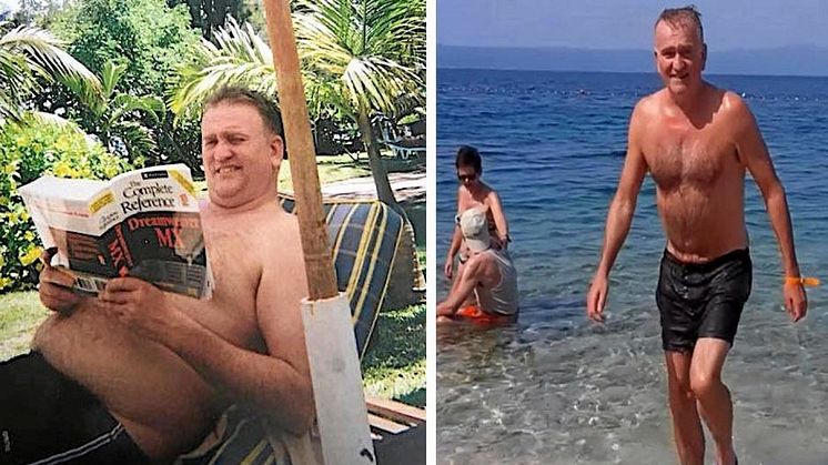 Thomas gick ner 35 kilo och blev symptomfri från sin typ 2-diabetes