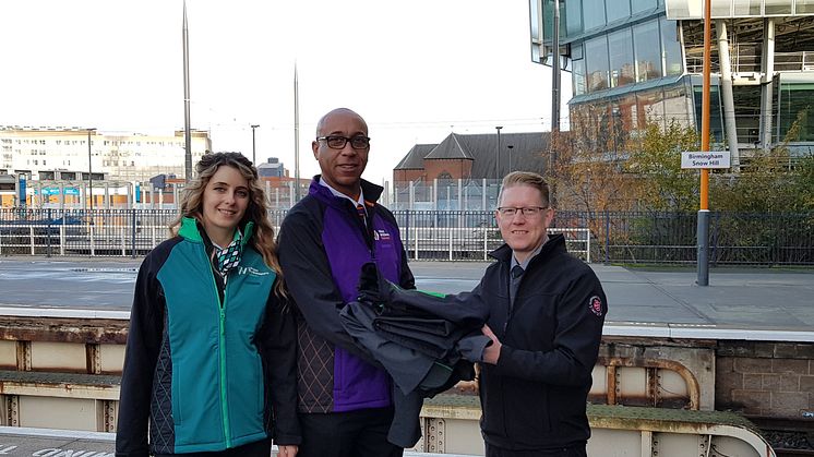 Snow Hill uniform handover