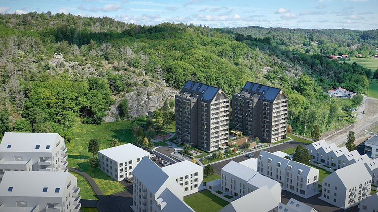 Trollängen och Franshill säljstartar den 14 maj i Björkris, Kungsbacka