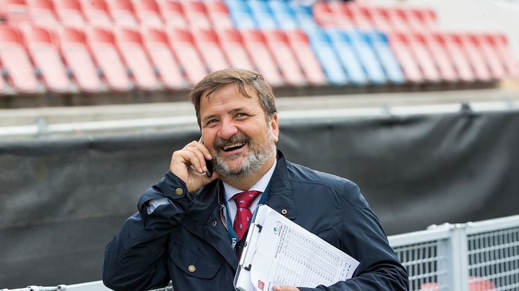 Santiago Varela, av många ansedd världens bästa banbyggare, kommer till Falsterbo Horse Show i sommar.