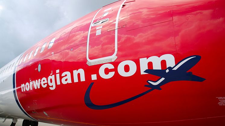 Fuselaje de Boeing 737 de Norwegian