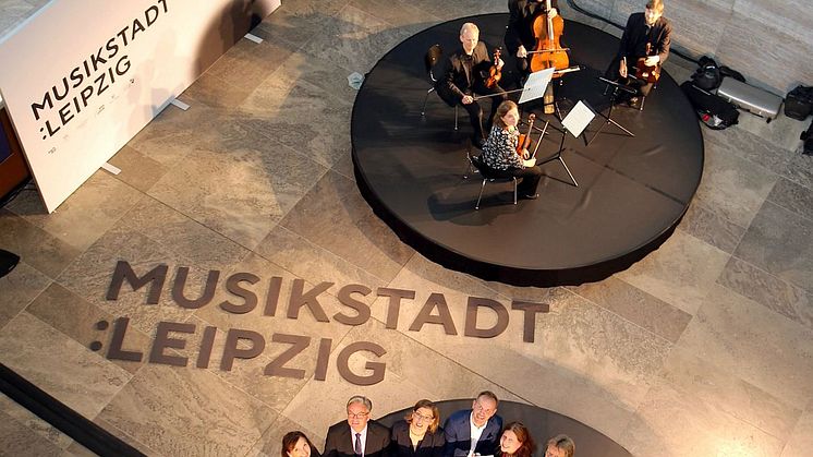 Veranschaulichung der Dachmarke "Musikstadt Leipzig" durch die Beteiligten
