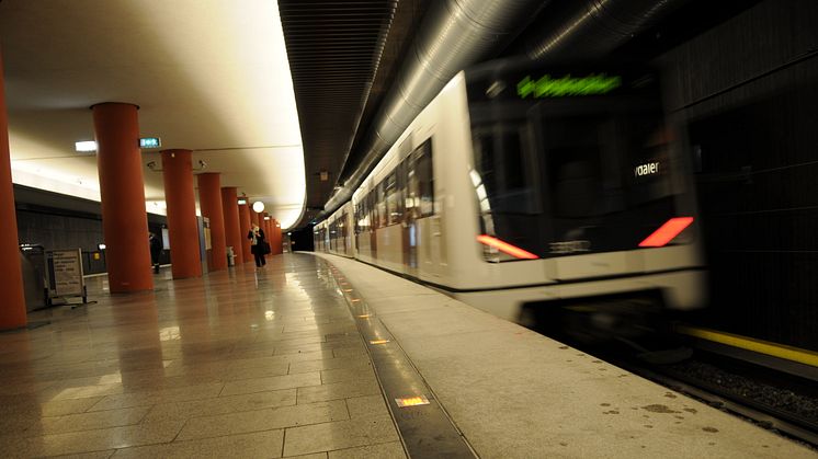 Nydalen T-banestasjon får økt kapasitet 