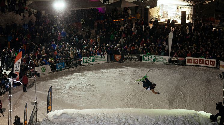 Bild från Luleå Big Air 2017.