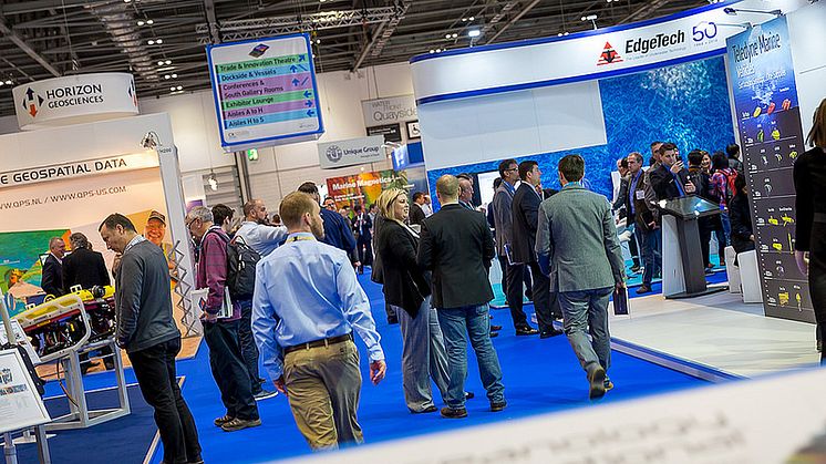 Oceanology International heading to North America (Oceanology International 2016 at ExCeL London pictured)