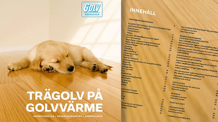 Trägolv på golvvärme