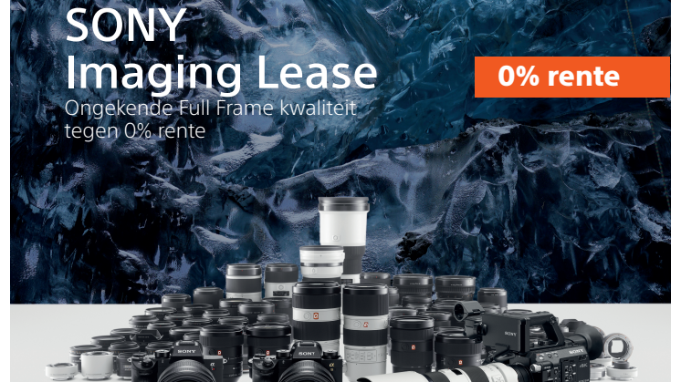 Sony introduceert Sony Imaging Lease 
