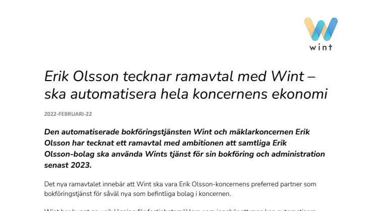 Wint och Erik Olsson inleder samarbete.pdf