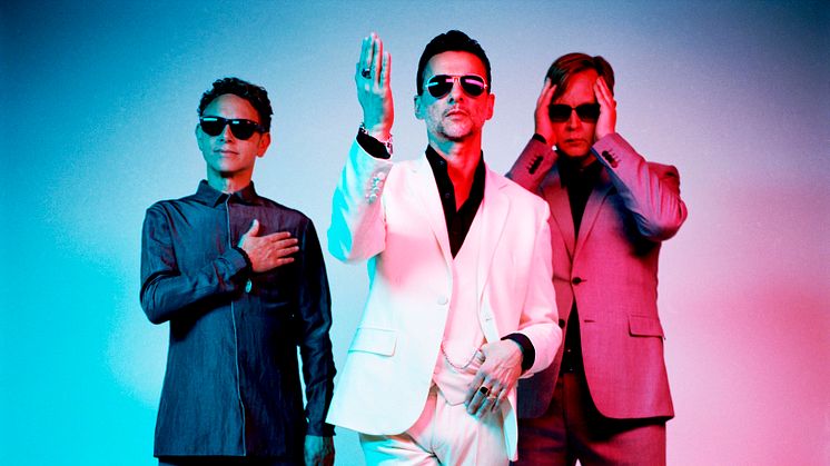 Depeche Mode uppträder på SXSW fredagen den 15 mars 