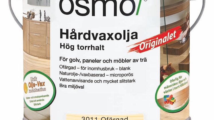 Ny glans på Originalet inom hårdvaxolja