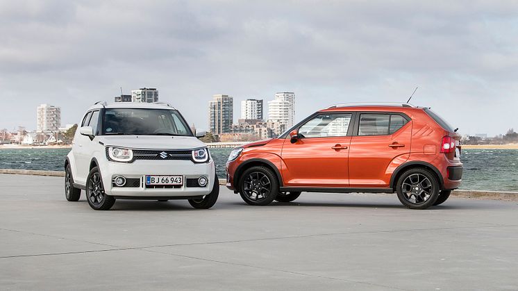 Den nye Suzuki Ignis introduceres i weekenden den 1. og 2. april. Som markedets første mini-SUV byder den på udtryksfuldt design og god rummelighed til priser fra 128.000.