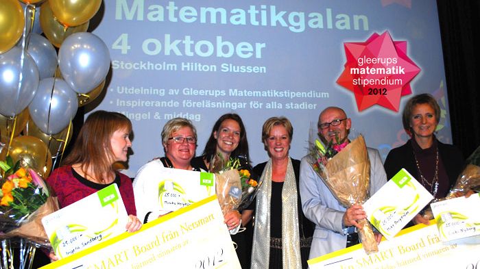 Sveriges bästa matematiklärare är utsedda