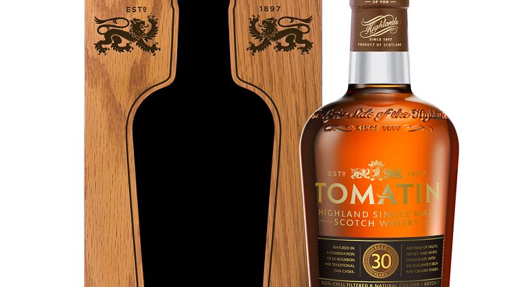 Ny 30-årig whisky från Tomatin, 30 kommer till Sverige