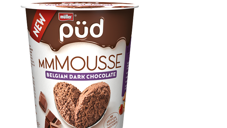 Müller Püd mmMousse Belgian dark chocolate 