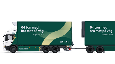 Dagab Scania helelektriskt ekipage maj -22
