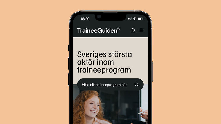 TraineeGuiden växlar upp med ny hemsida och logotyp