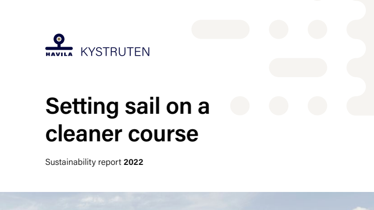 Havila Kystruten AS - Bærekraftsrapport 2022