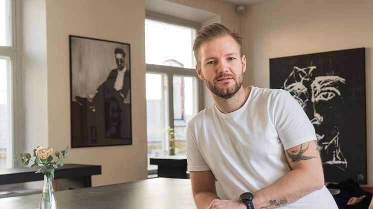 Sveriges kandidat för Bocuse d’Or Europe, Sebastian Gibrand.