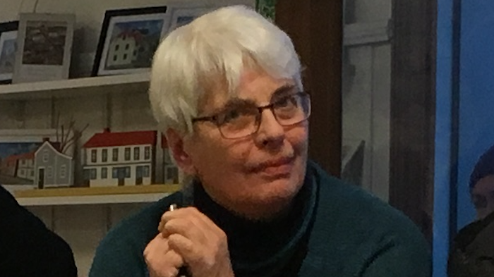 Ingrid Nordmark har varit ordförande i Linde Fornminnes- och Hembygdsförening i 11 år.