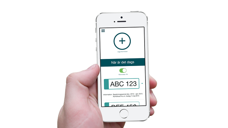 Vår gratis-app förenklar ditt bilägande året om!