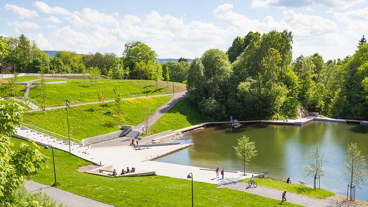 Illustrasjonsbilde av Grorudparken i Oslo | Foto: Tomasz Majewski/LINK Arkitektur