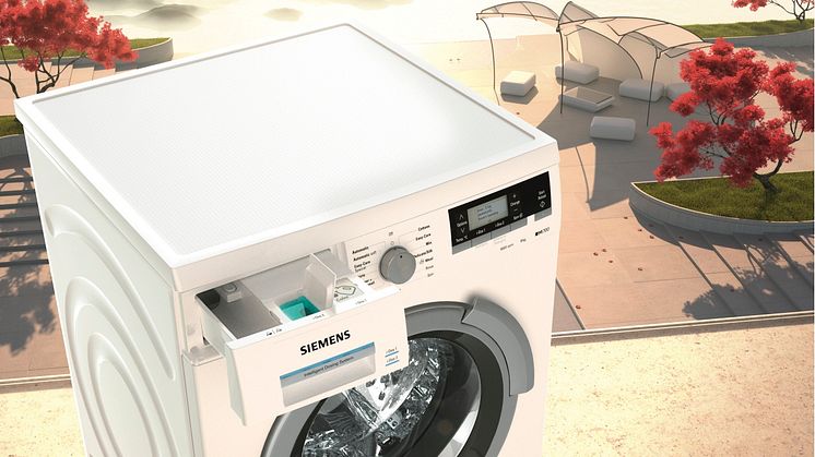 Siemens i-Dos vaskemaskine miljøbillede