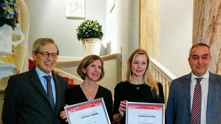 Malin Ståhl Hefvelin vinner journalistpriset Premio España 2016
